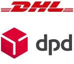 Lieferung mit DHL oder DPD